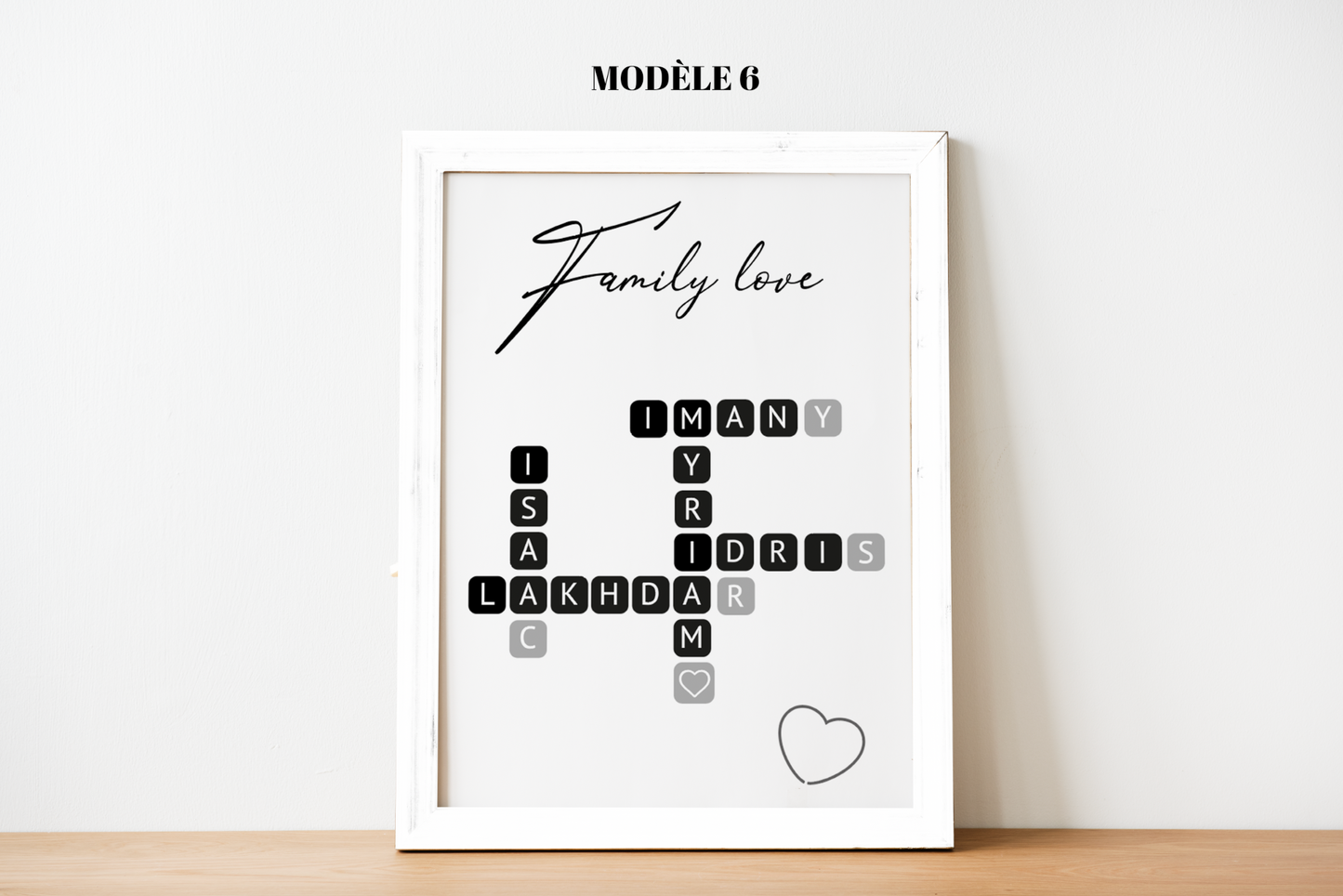 Affiche décoration personnalisée