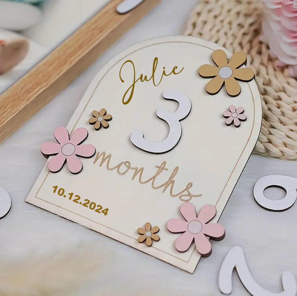 Cate d'étapes pour bébé